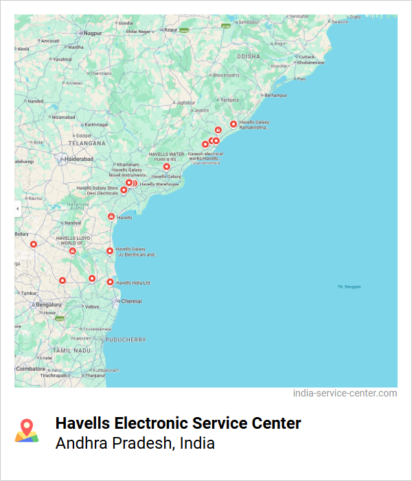 Havells Electronic Service Center Near Me, Andhra Pradesh, India