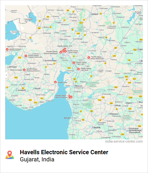 Havells Electronic Service Center Near Me, Gujarat, India
