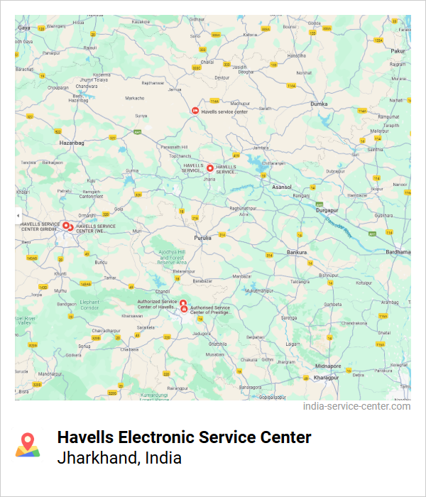 Havells Electronic Service Center Near Me, Jharkhand, India