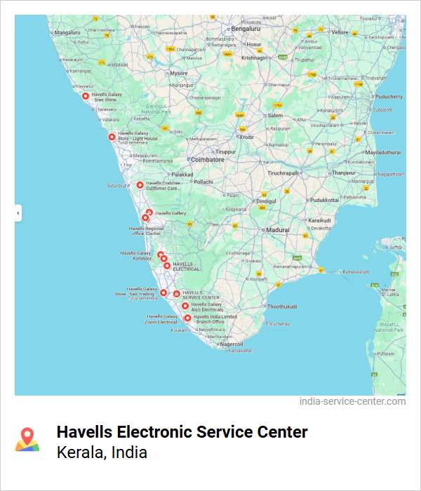 Havells Electronic Service Center Near Me, Kerala, India