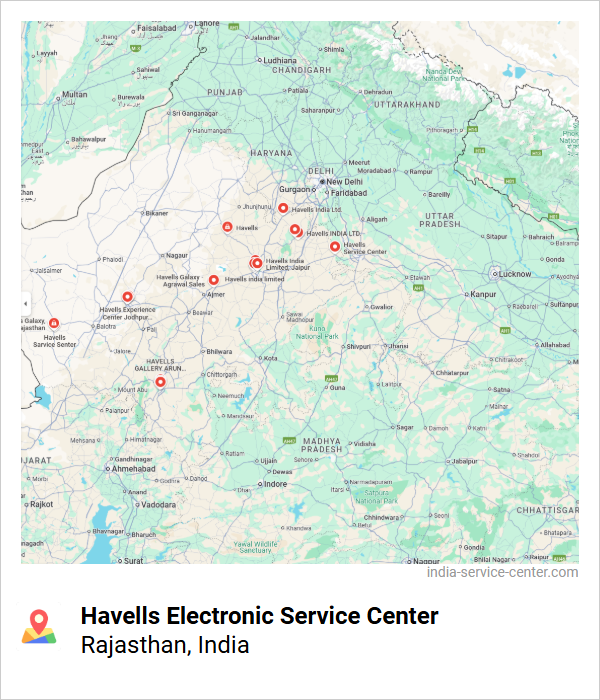 Havells Electronic Service Center Near Me, Rajasthan, India