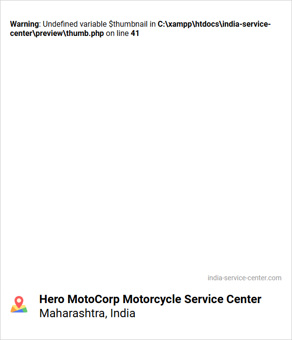 Hero MotoCorp Motorcycle Service Center Near Me, Maharashtra, India