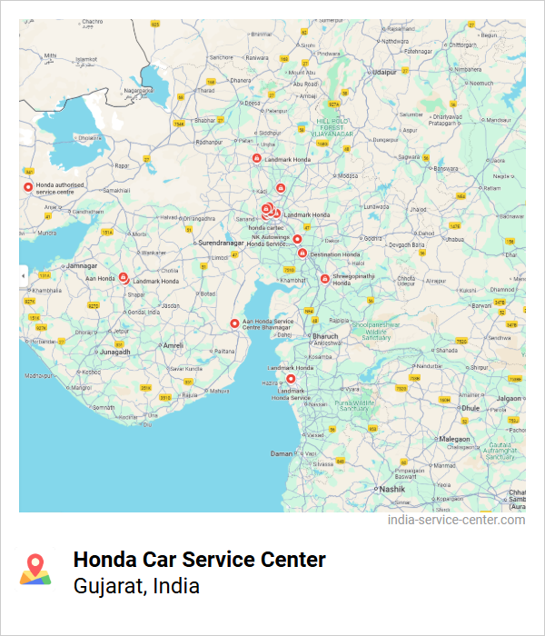 Honda Car Service Center Near Me, Gujarat, India