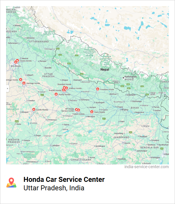 Honda Car Service Center Near Me, Uttar Pradesh, India