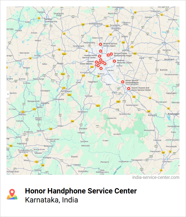 Honor Handphone Service Center Near Me, Karnataka, India