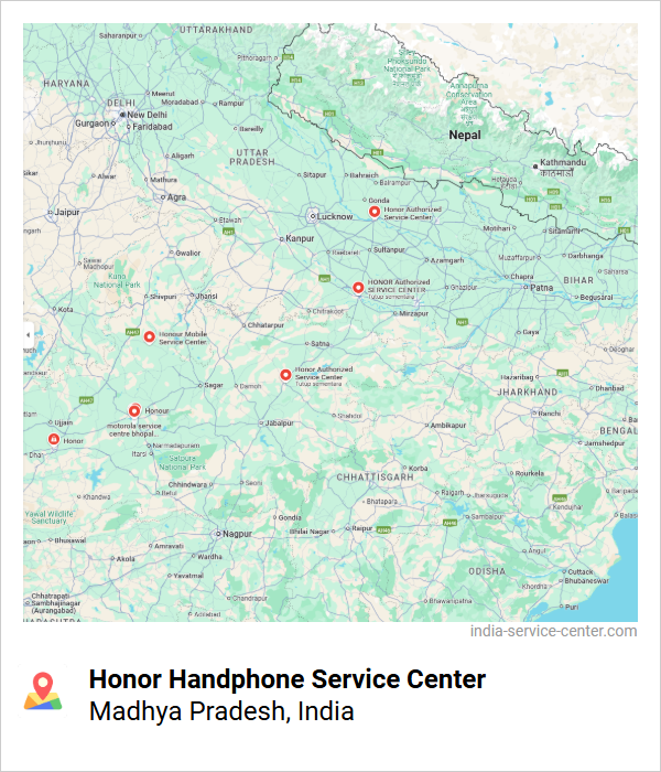 Honor Handphone Service Center Near Me, Madhya Pradesh, India