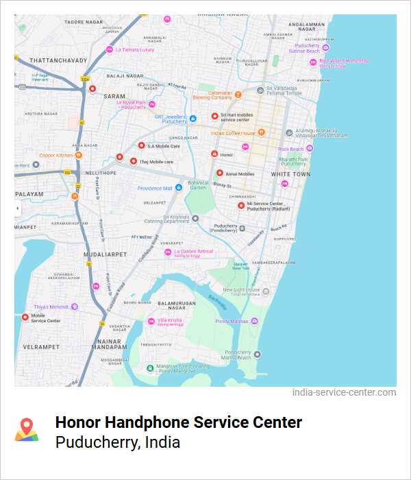 Honor Handphone Service Center Near Me, Puducherry, India