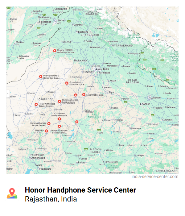 Honor Handphone Service Center Near Me, Rajasthan, India