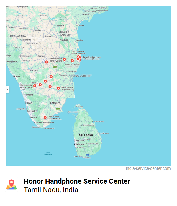 Honor Handphone Service Center Near Me, Tamil Nadu, India