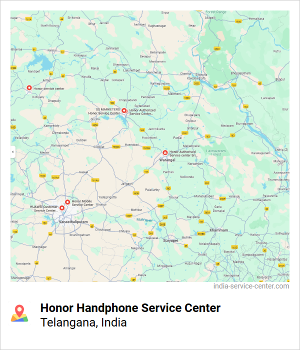 Honor Handphone Service Center Near Me, Telangana, India