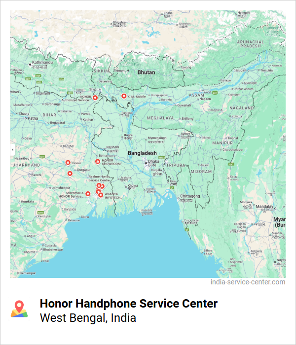 Honor Handphone Service Center Near Me, West Bengal, India
