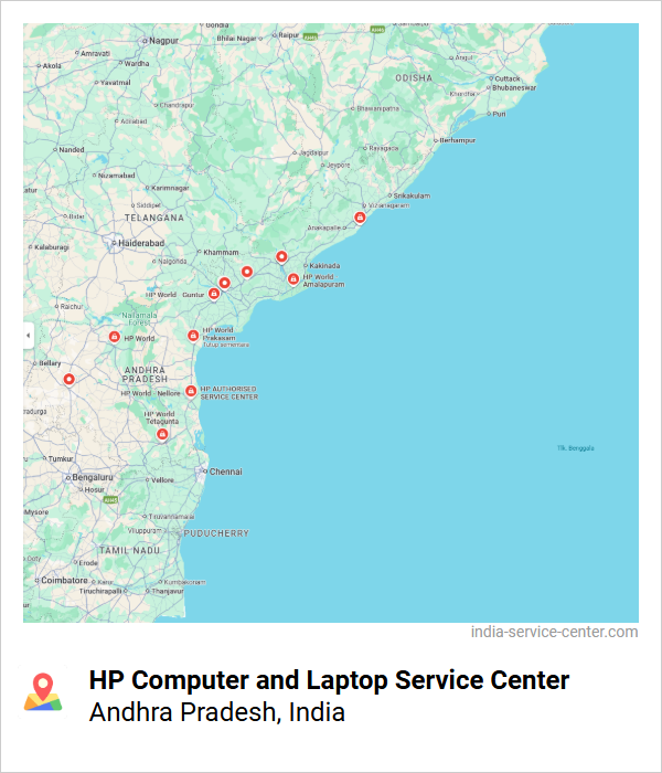 HP Computer and Laptop Service Center Near Me, Andhra Pradesh, India