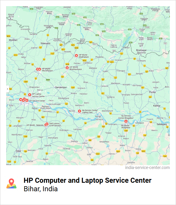 HP Computer and Laptop Service Center Near Me, Bihar, India