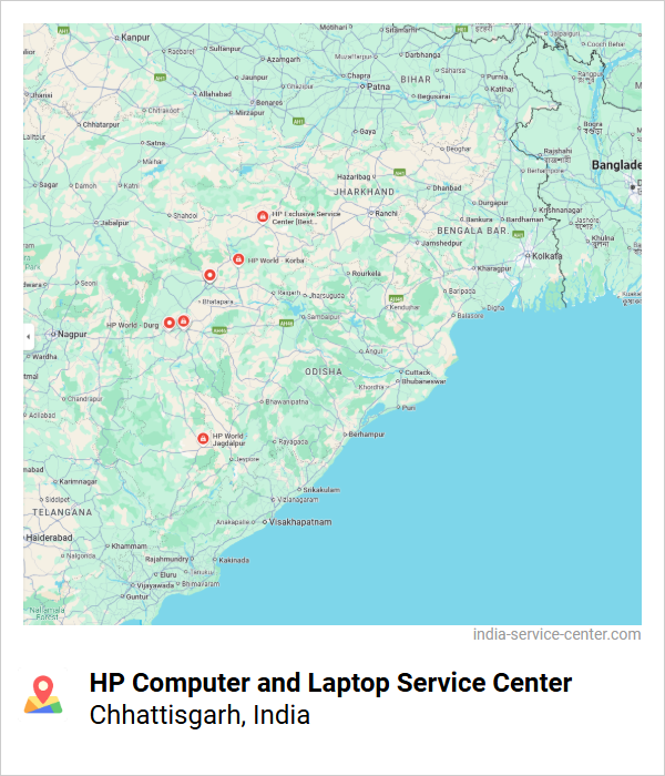 HP Computer and Laptop Service Center Near Me, Chhattisgarh, India