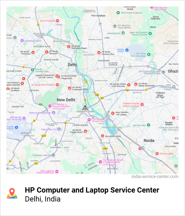 HP Computer and Laptop Service Center Near Me, Delhi, India
