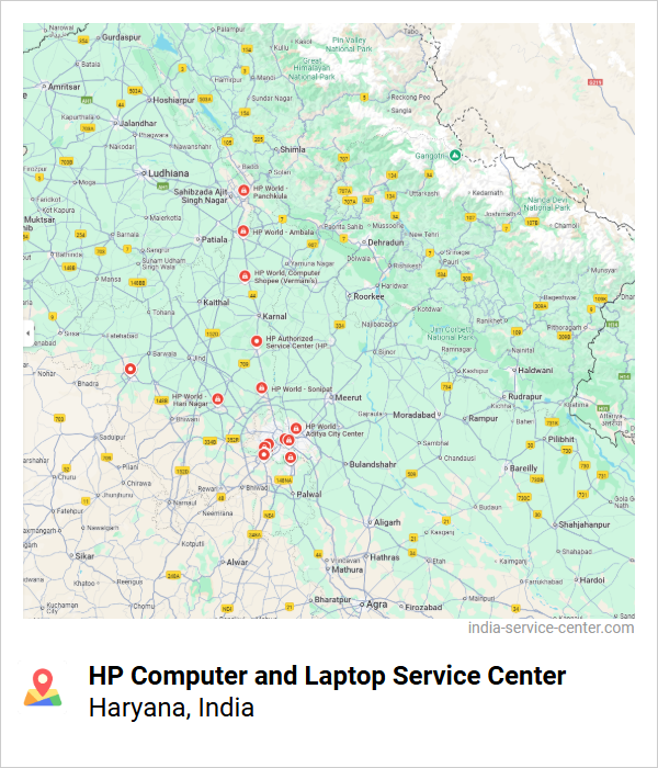 HP Computer and Laptop Service Center Near Me, Haryana, India