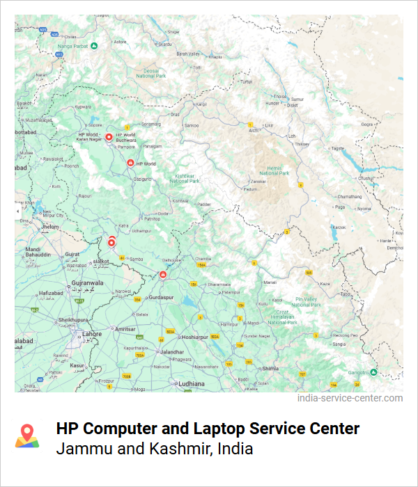 HP Computer and Laptop Service Center Near Me, Jammu and Kashmir, India