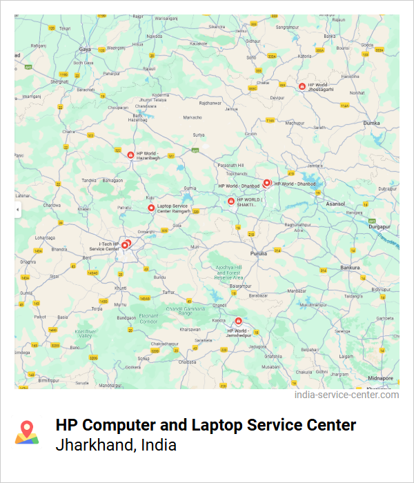 HP Computer and Laptop Service Center Near Me, Jharkhand, India
