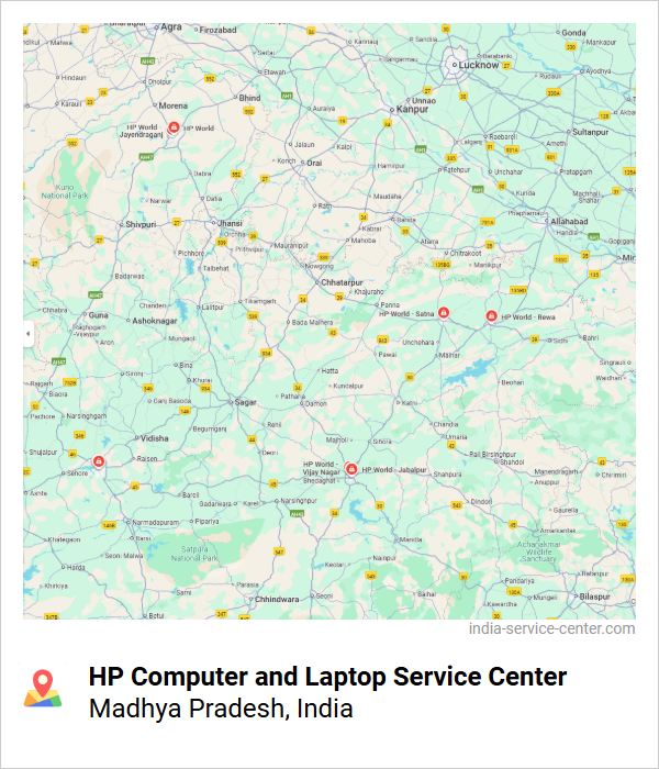 HP Computer and Laptop Service Center Near Me, Madhya Pradesh, India