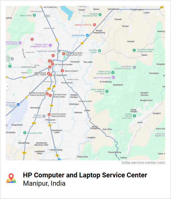 HP Computer and Laptop Service Center Near Me, Manipur, India