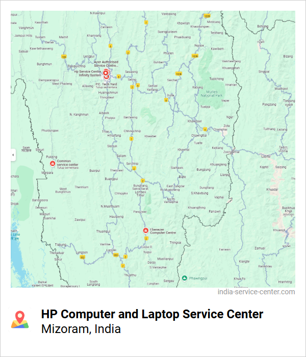 HP Computer and Laptop Service Center Near Me, Mizoram, India