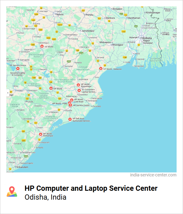 HP Computer and Laptop Service Center Near Me, Odisha, India