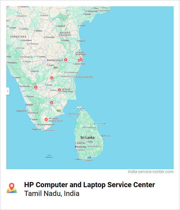 HP Computer and Laptop Service Center Near Me, Tamil Nadu, India