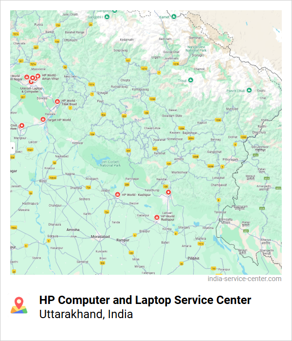 HP Computer and Laptop Service Center Near Me, Uttarakhand, India
