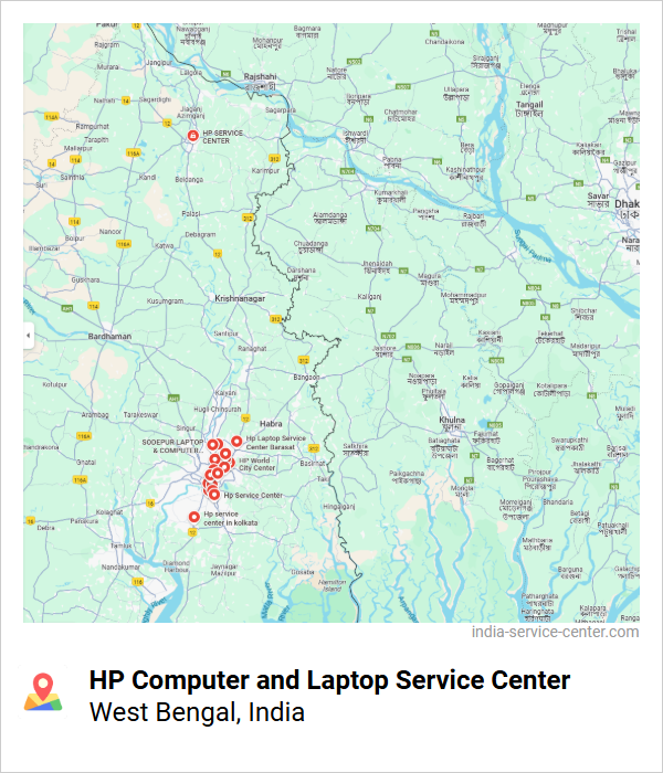 HP Computer and Laptop Service Center Near Me, West Bengal, India
