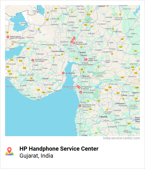 HP Handphone Service Center Near Me, Gujarat, India