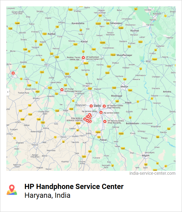 HP Handphone Service Center Near Me, Haryana, India