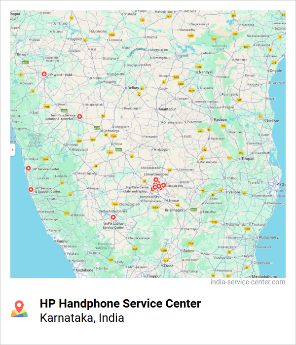 HP Handphone Service Center Near Me, Karnataka, India