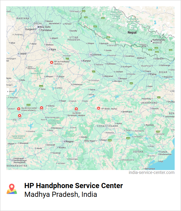 HP Handphone Service Center Near Me, Madhya Pradesh, India