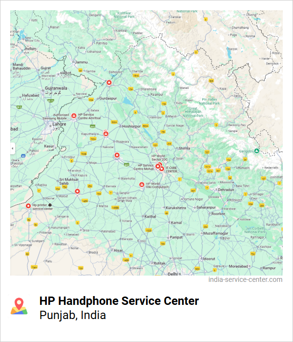 HP Handphone Service Center Near Me, Punjab, India