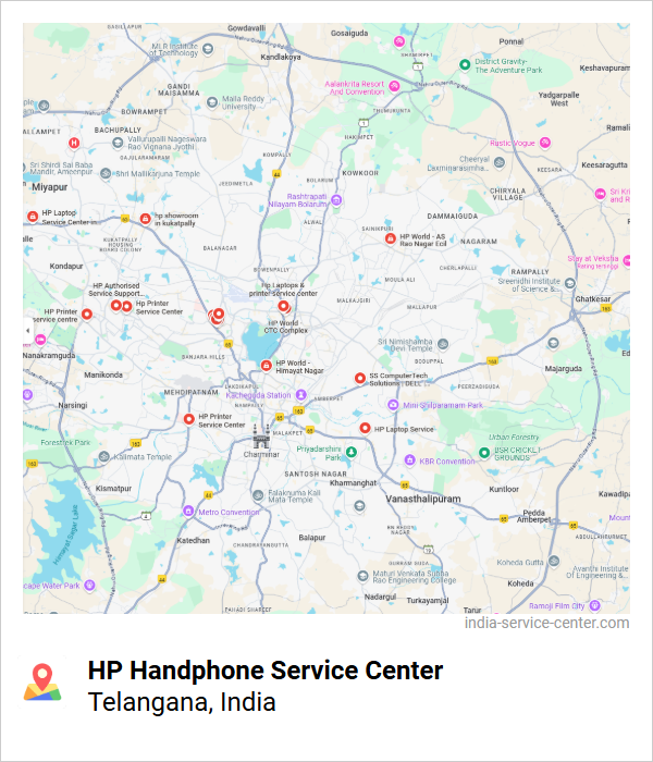 HP Handphone Service Center Near Me, Telangana, India