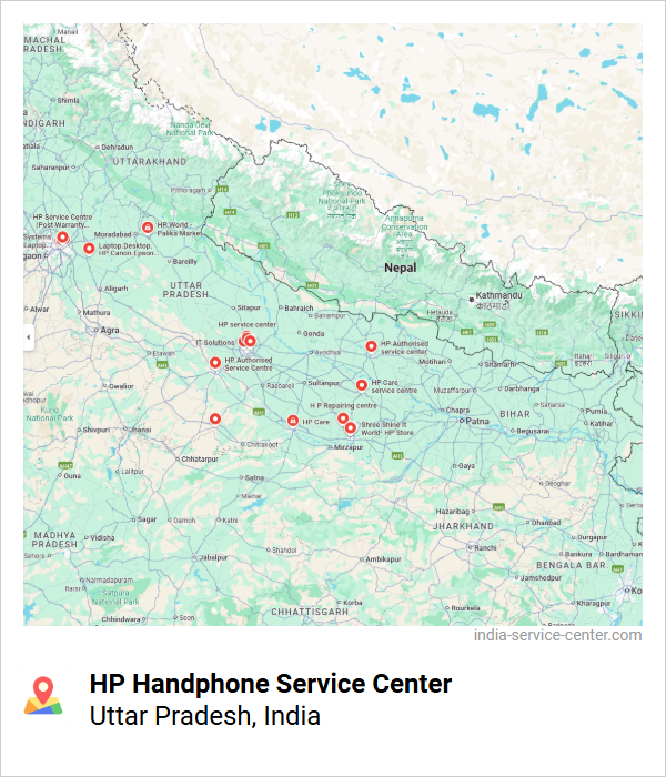 HP Handphone Service Center Near Me, Uttar Pradesh, India