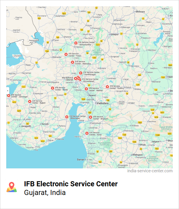 IFB Electronic Service Center Near Me, Gujarat, India