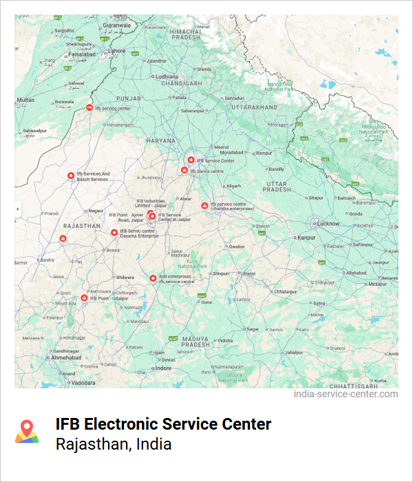 IFB Electronic Service Center Near Me, Rajasthan, India