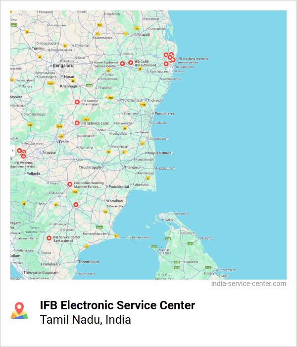 IFB Electronic Service Center Near Me, Tamil Nadu, India
