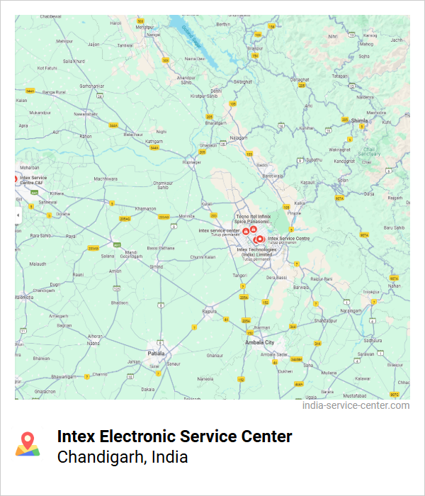 Intex Electronic Service Center Near Me, Chandigarh, India