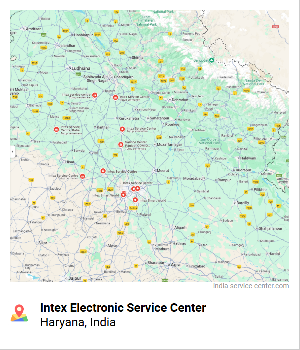 Intex Electronic Service Center Near Me, Haryana, India