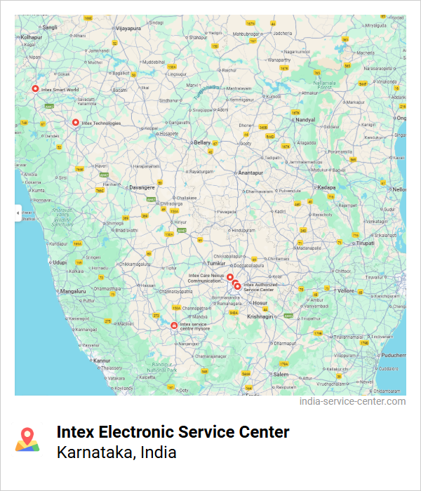 Intex Electronic Service Center Near Me, Karnataka, India