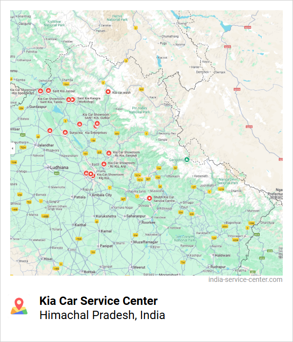 Kia Car Service Center Near Me, Himachal Pradesh, India