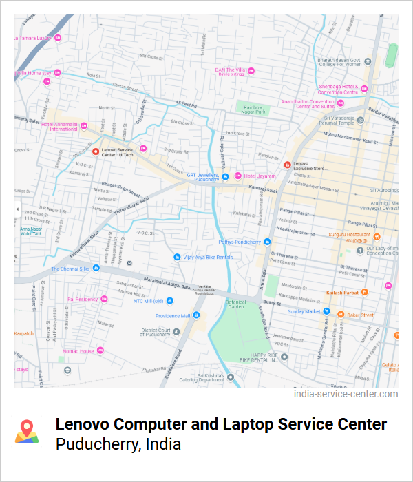 Lenovo Computer and Laptop Service Center Near Me, Puducherry, India