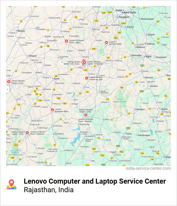 Lenovo Computer and Laptop Service Center Near Me, Rajasthan, India