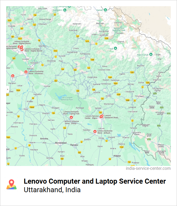 Lenovo Computer and Laptop Service Center Near Me, Uttarakhand, India