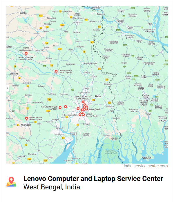Lenovo Computer and Laptop Service Center Near Me, West Bengal, India