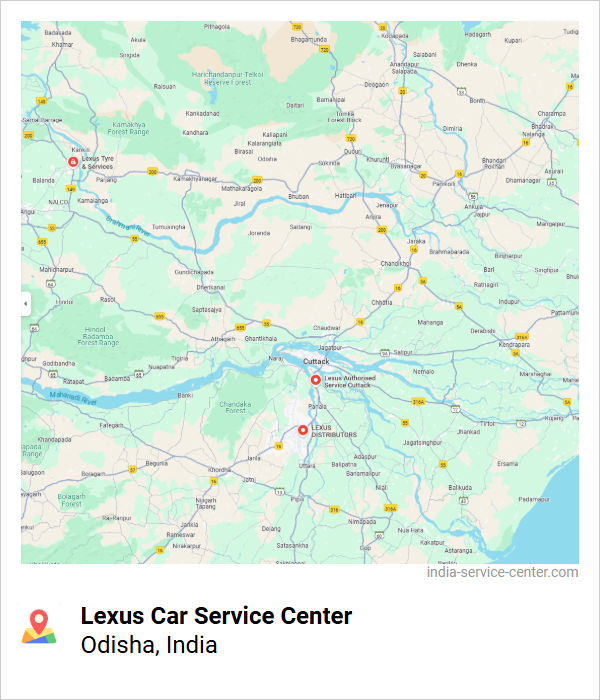 Lexus Car Service Center Near Me, Odisha, India