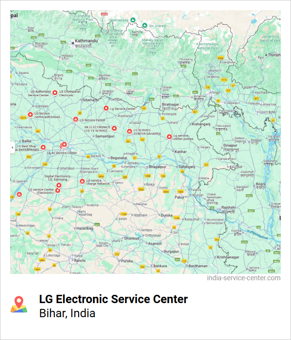 LG Electronic Service Center Near Me, Bihar, India