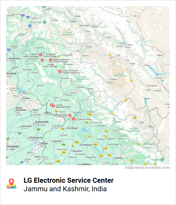LG Electronic Service Center Near Me, Jammu and Kashmir, India